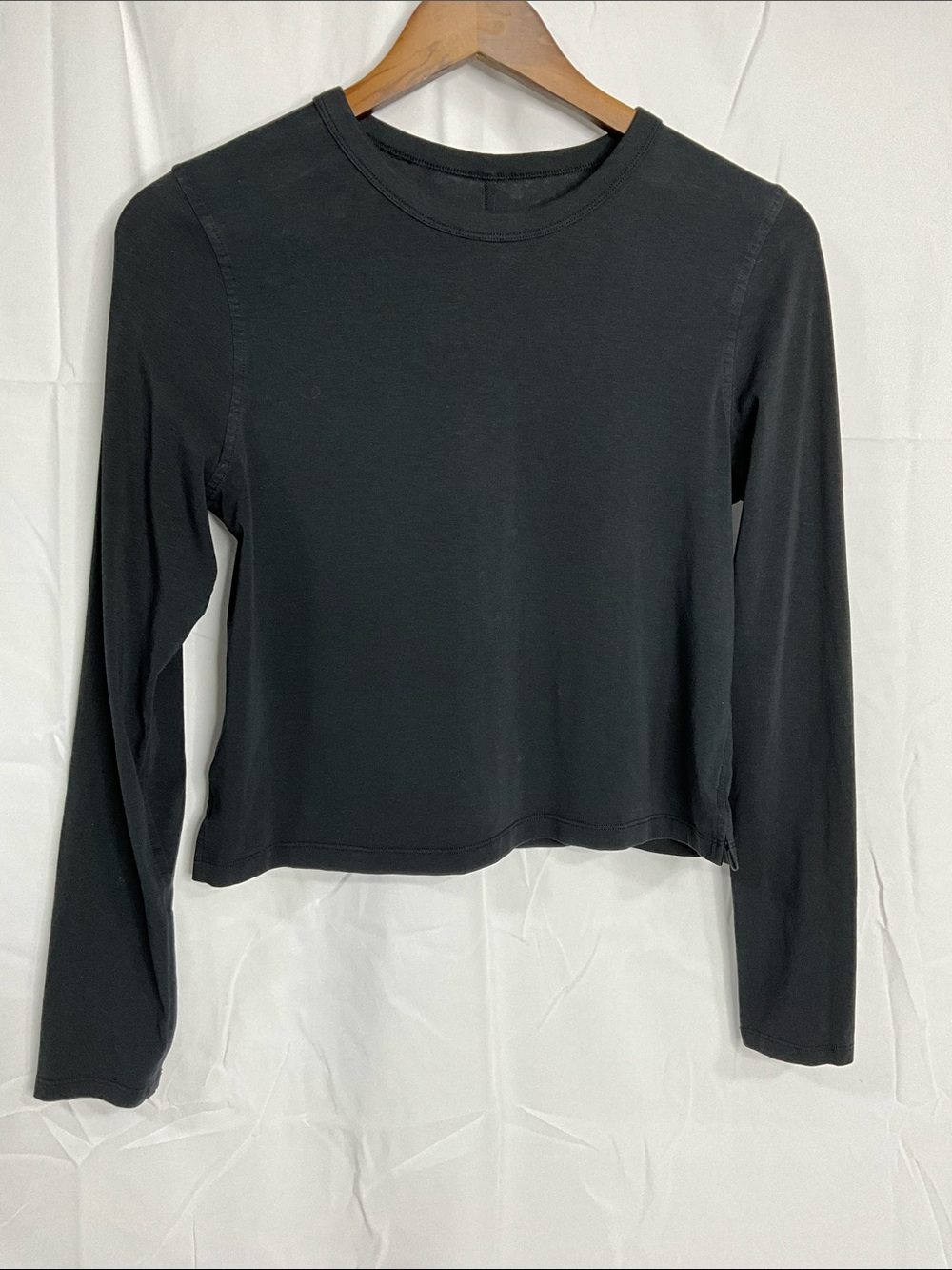 Lulu Lemon soft Long Sleeve Black Top